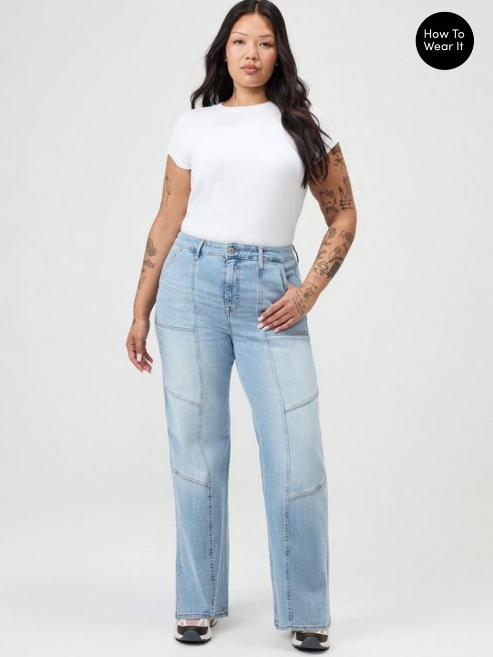 Torrid Light Blue High-Rise Wide-Leg Jeans 22 Petite